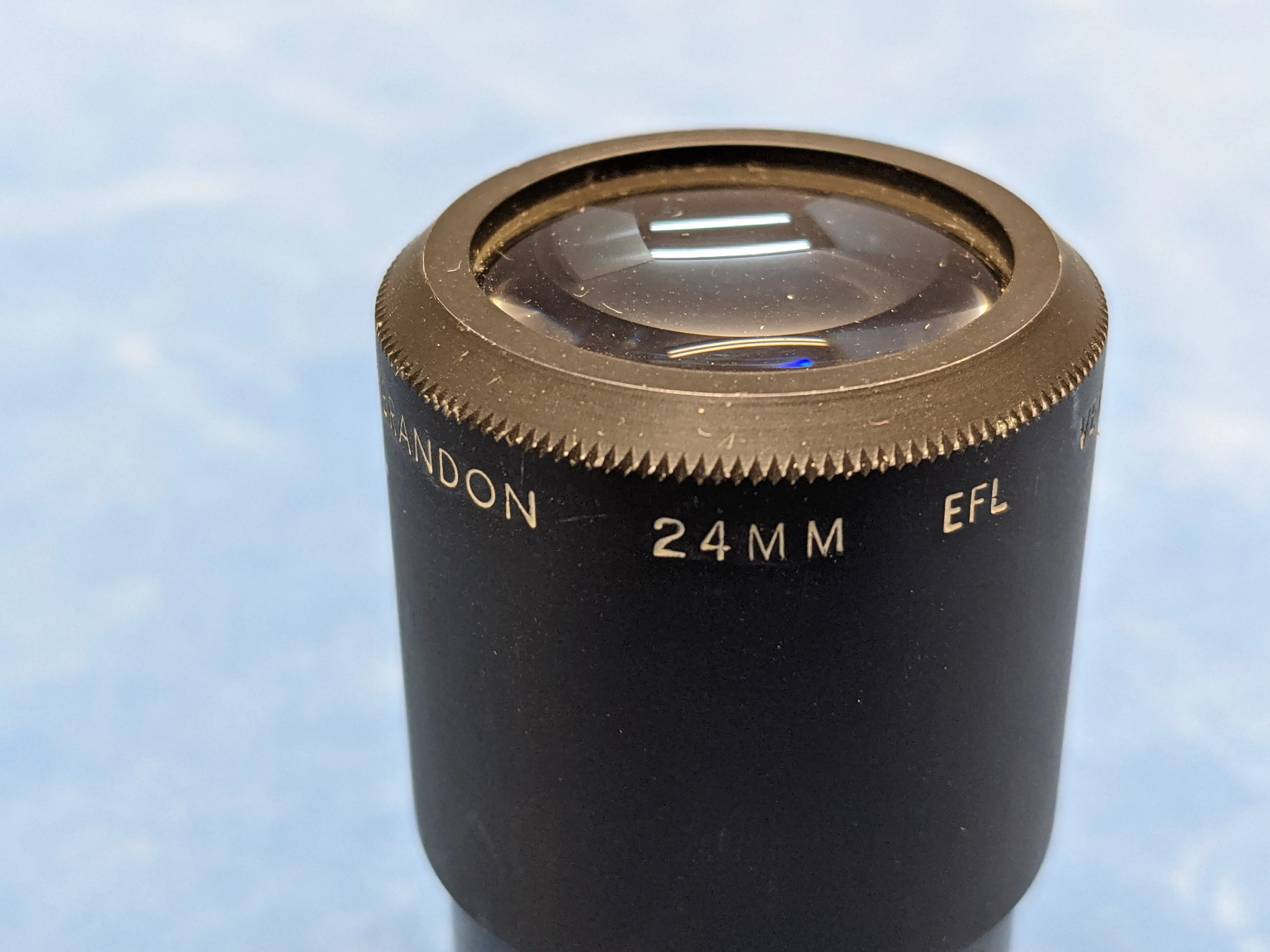 Brandon-Vernonscope 24 mm Telescope eyepiece 1.25" F*S