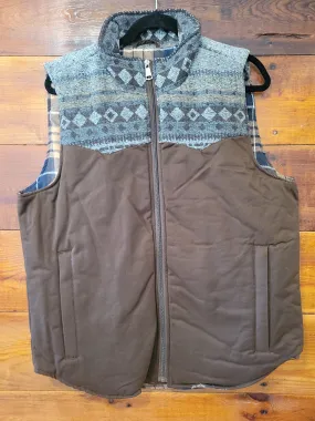 Brown Aztec Vest