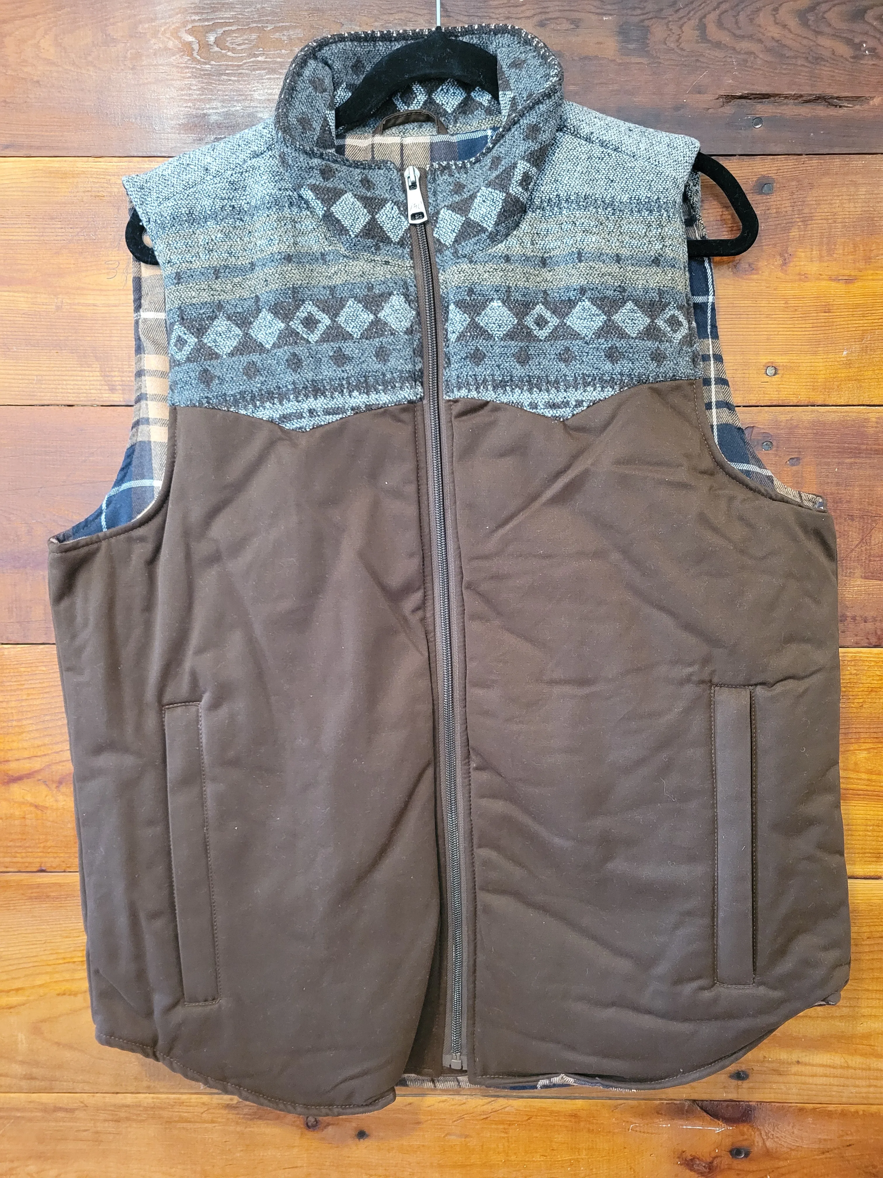 Brown Aztec Vest