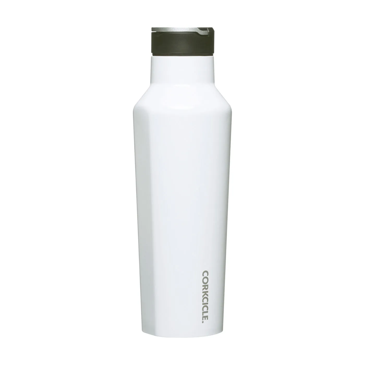 Corkcicle Branded Sport Canteens 20 Oz Bottles, White