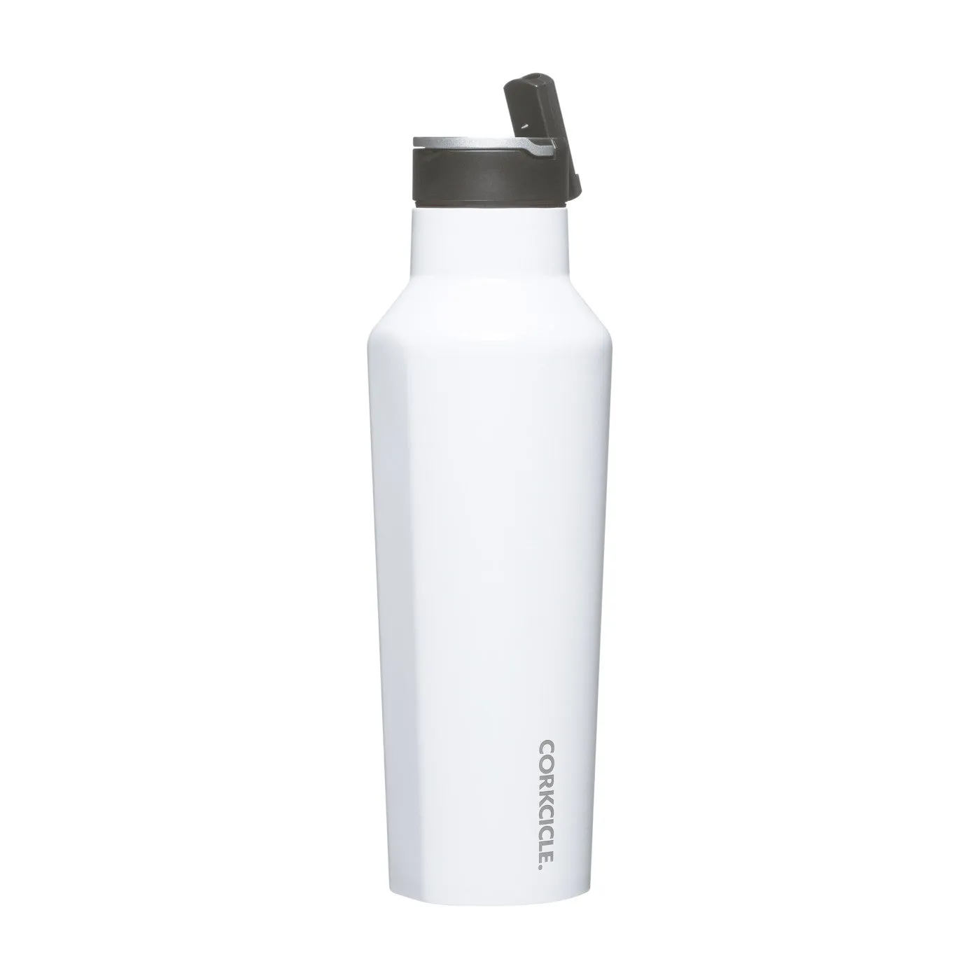 Corkcicle Branded Sport Canteens 20 Oz Bottles, White