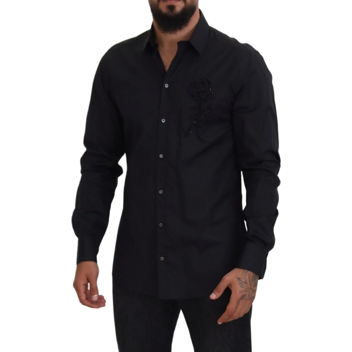 Dolce & Gabbana Elegant Slim Fit Formal Dress Shirt