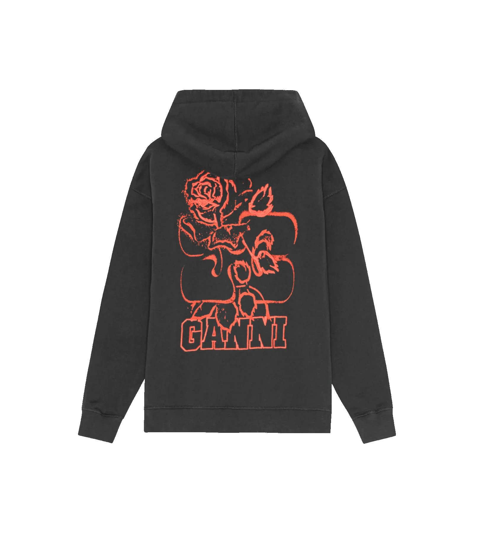 GANNI Isoli Rose Hoodie