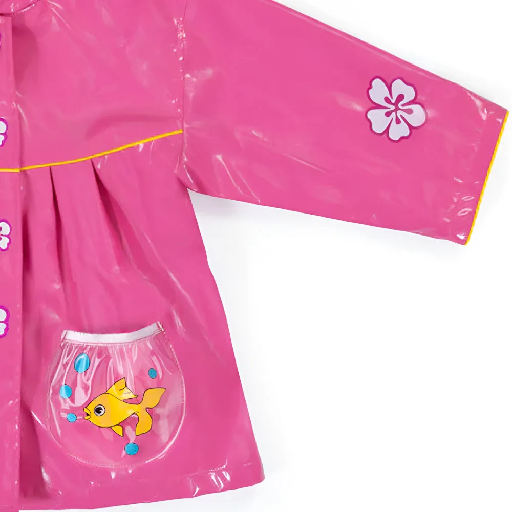 Kidorable Lucky Cat Raincoat & Umbrella