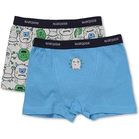 Marquise Boys Monster Mash 2 Pack Trunks