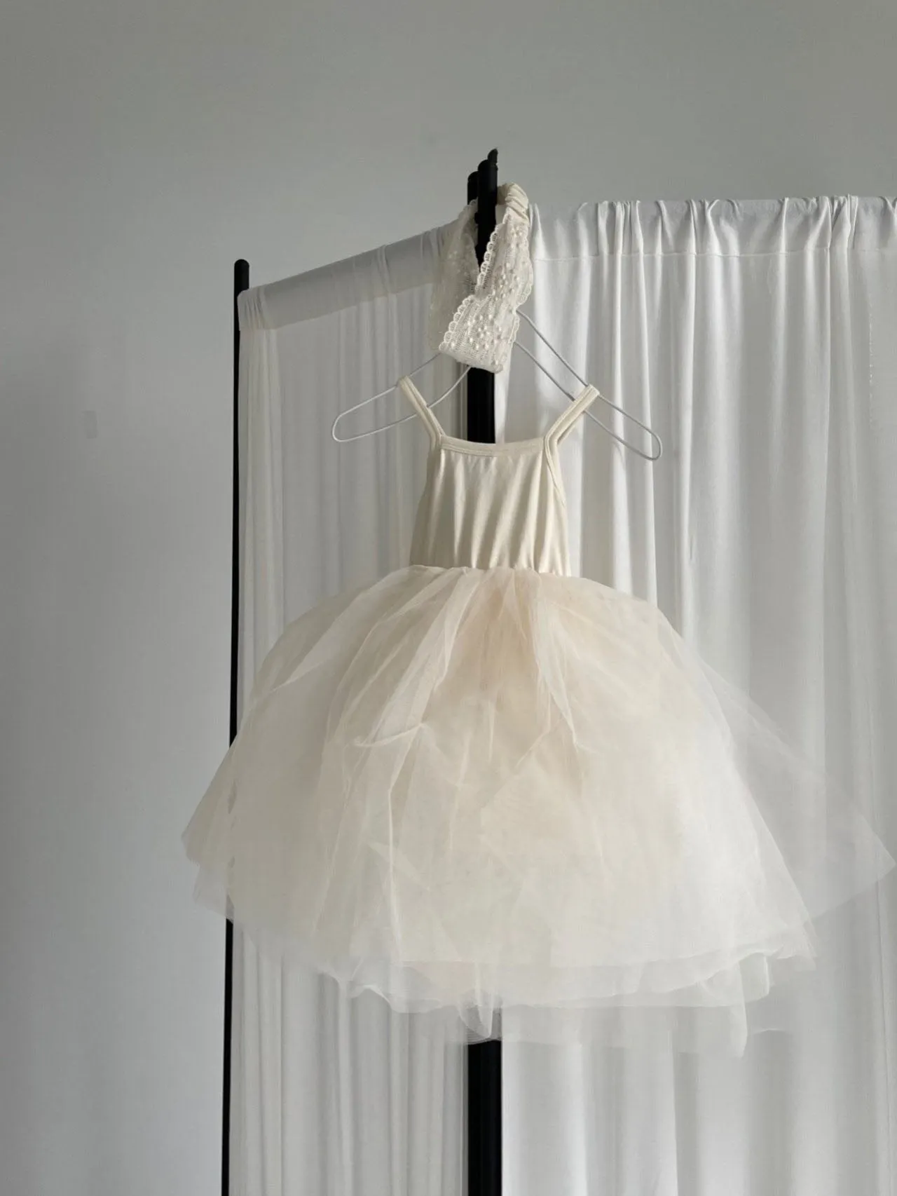 Monbebe Tutu Dress_ White