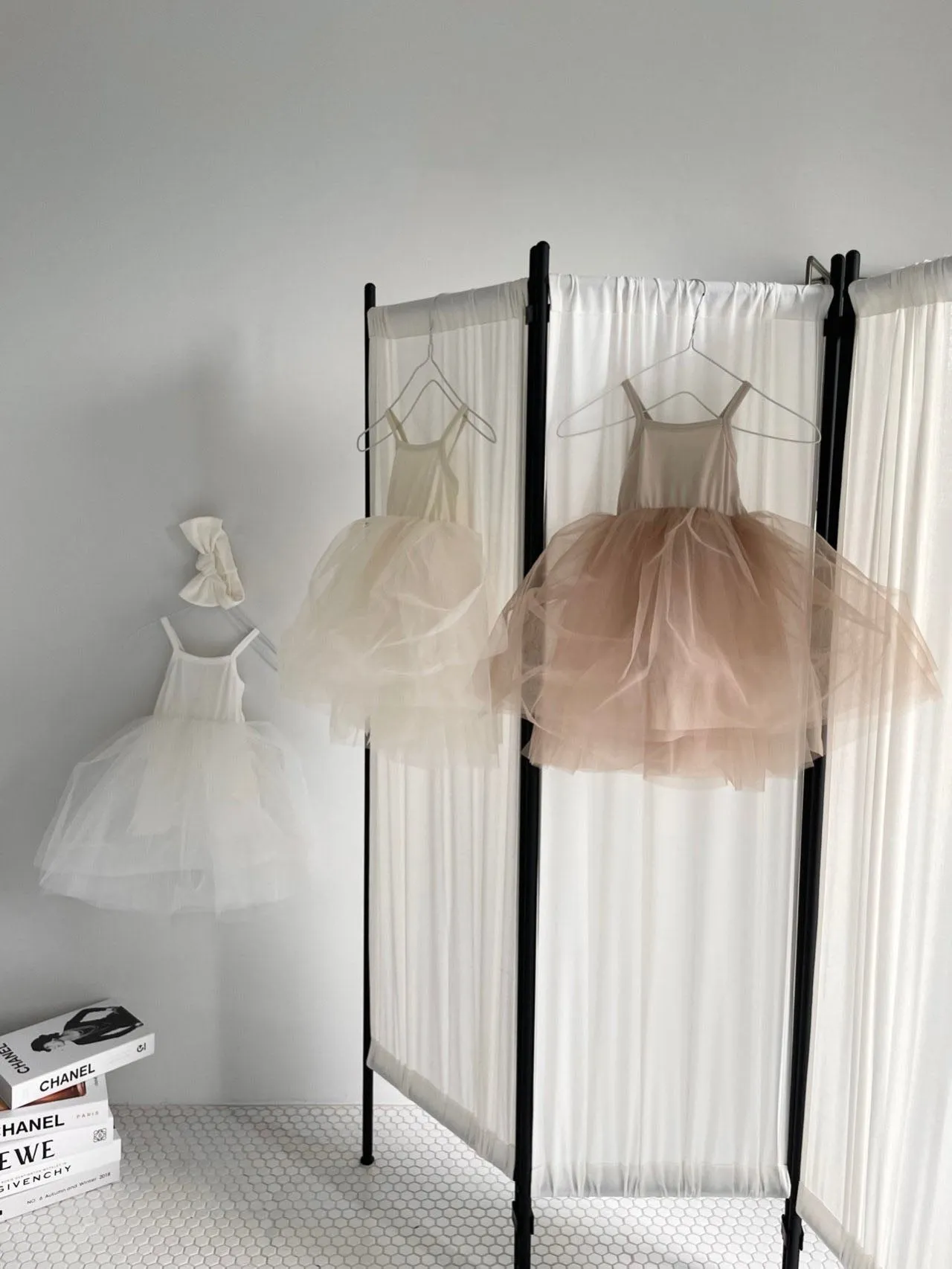Monbebe Tutu Dress_ White