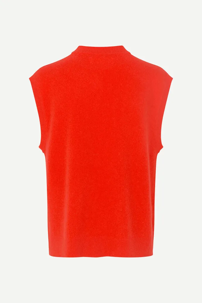 Nola Vest - Spicy Orange