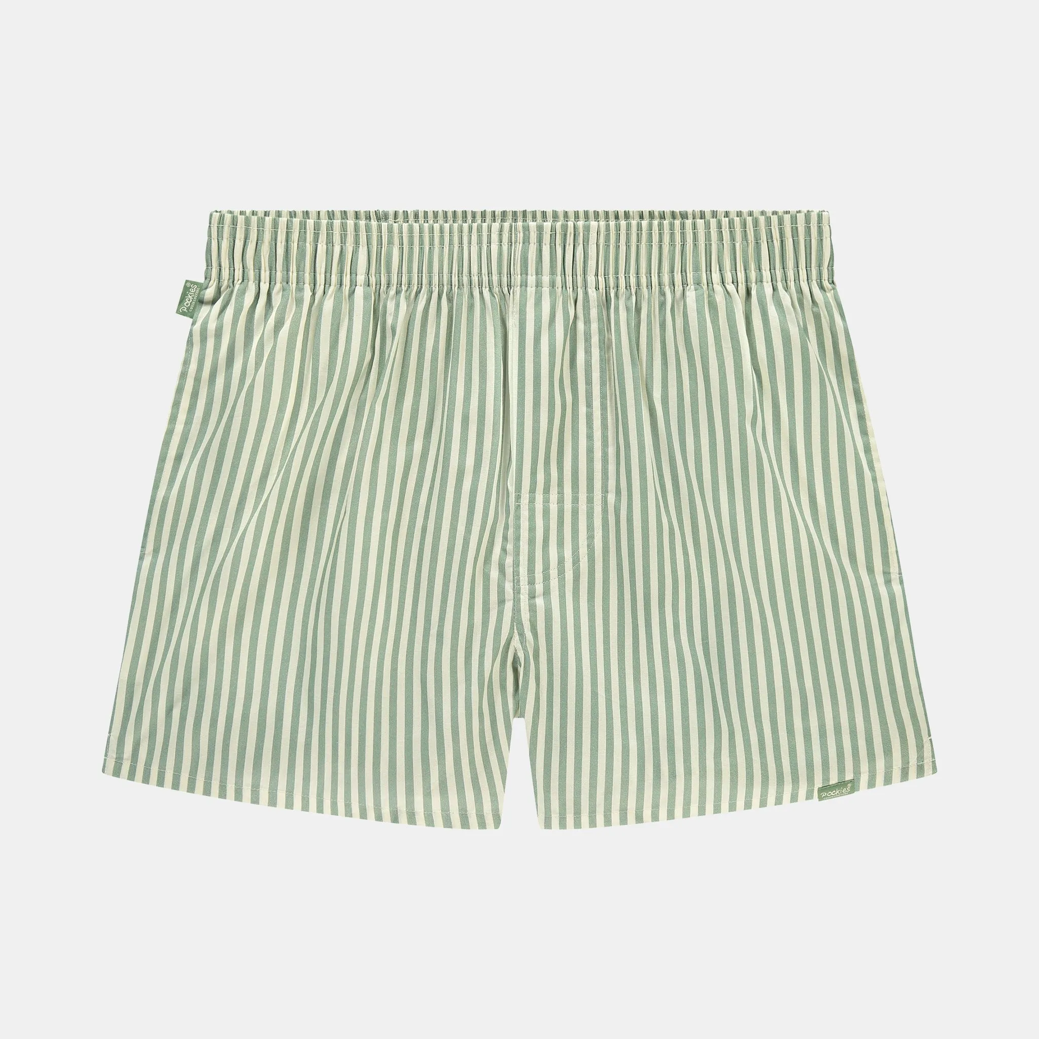 Pocketless Green Striped