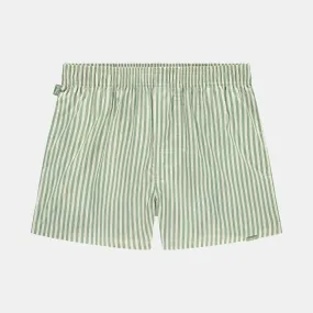 Pocketless Green Striped