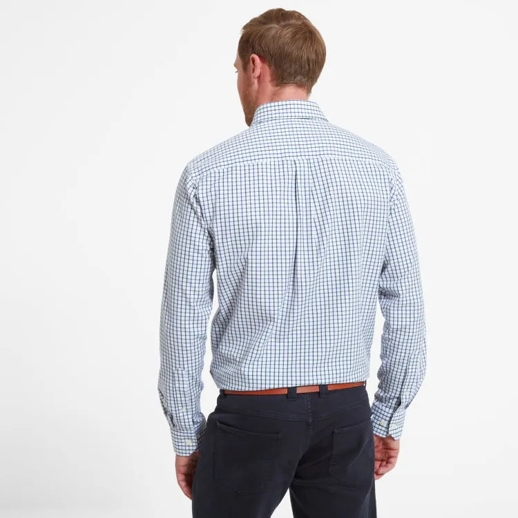 Schoffel Milton Tailored Shirt - Racing/Navy