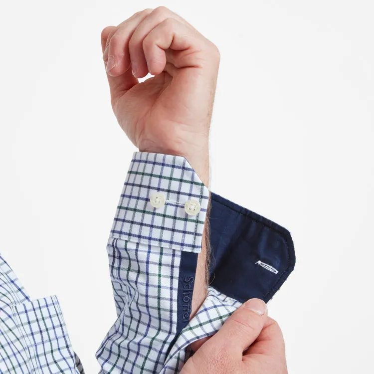 Schoffel Milton Tailored Shirt - Racing/Navy