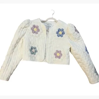 SEA Quilted bolero jacket