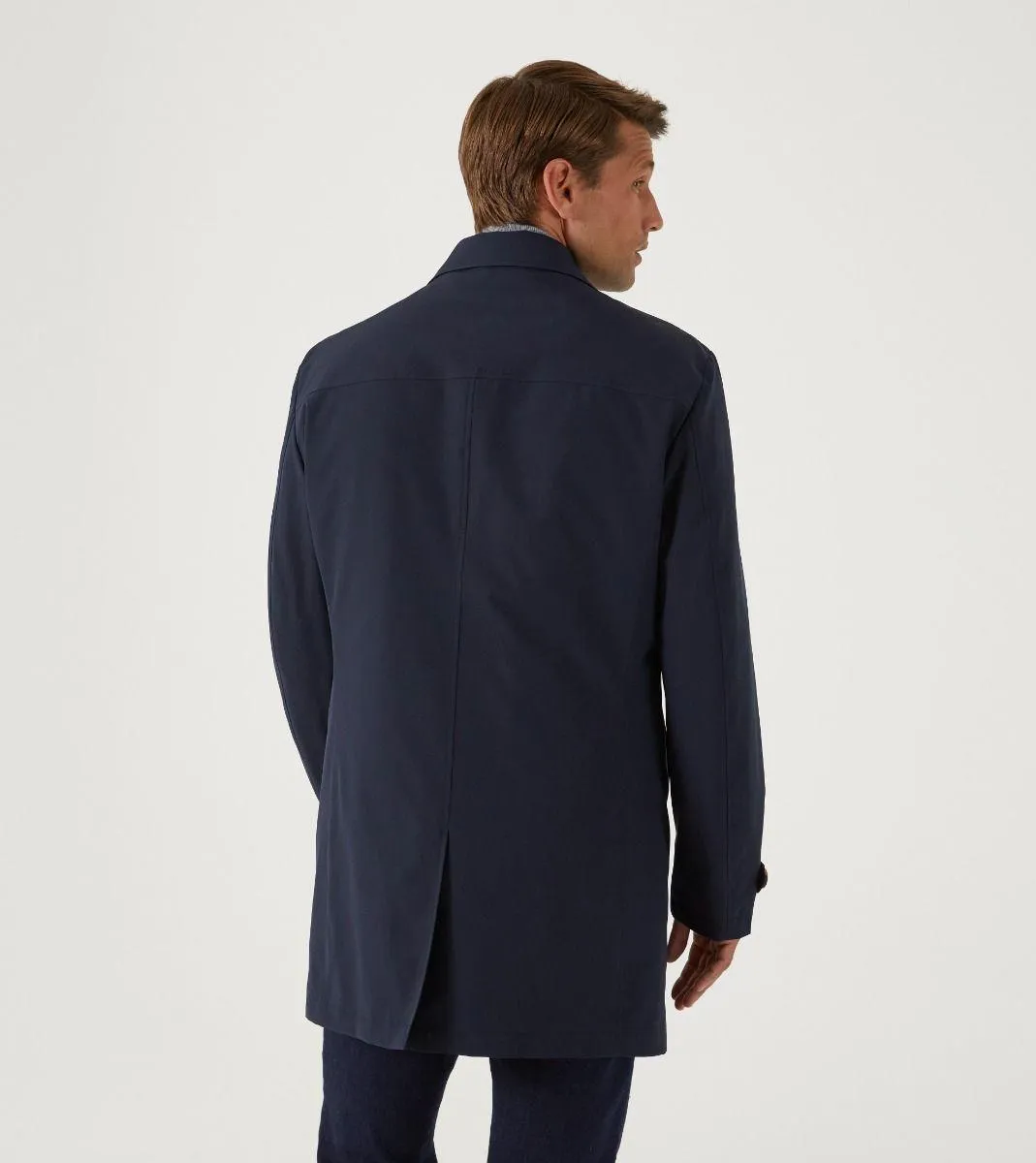 Skopes Mens Plus Size Premium Quality Rain Mac In Navy Size Small To 4Xl
