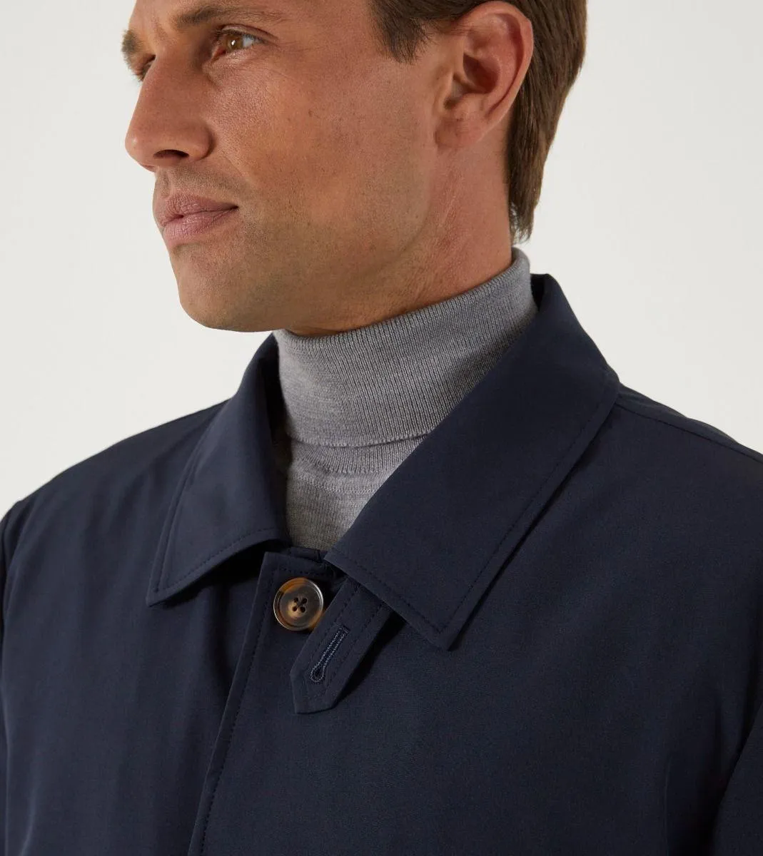 Skopes Mens Plus Size Premium Quality Rain Mac In Navy Size Small To 4Xl