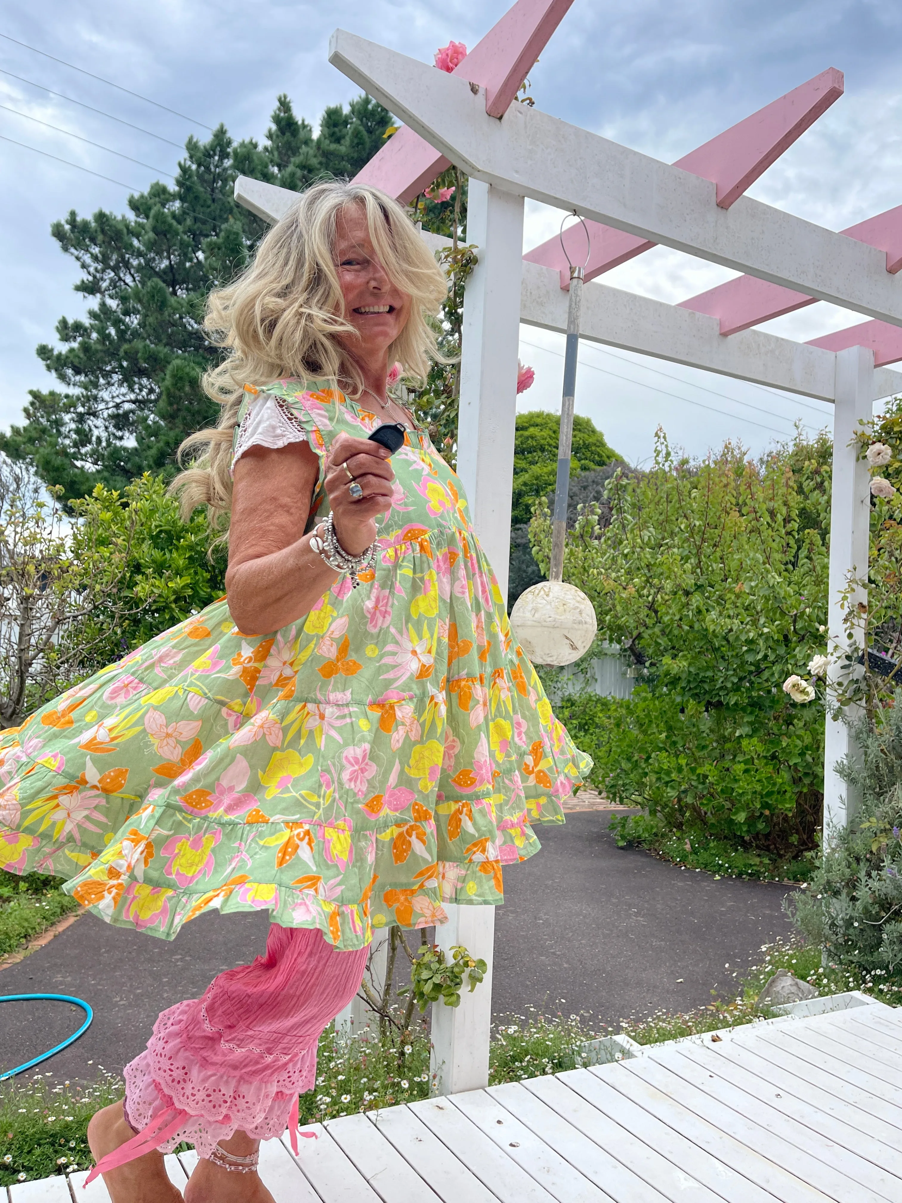 Summer Gypsy  Beach Baby Doll Dress