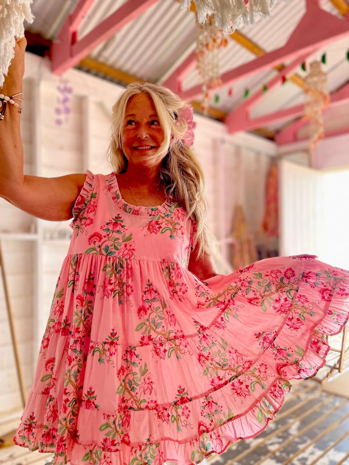 Summer Gypsy  Beach Baby Doll Dress