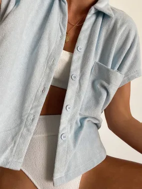 Terry Shirt, Powder Blue