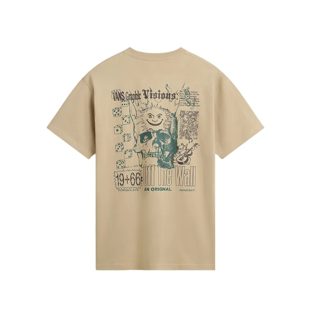 Vans maglietta manica corta da uomo Expand Visions VN000G4K4MG beige