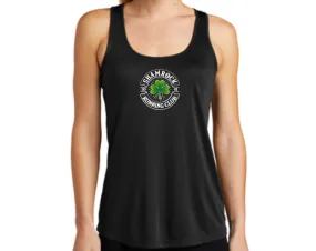 Women's Racerback Tank - CAN-SRC23-LST356-BLACK